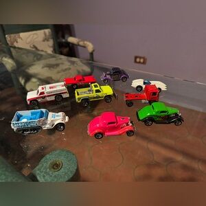 Vintage Hot Wheels 1970s Toy Cars Snow Patrol  Fire Dept Recycle truck +More